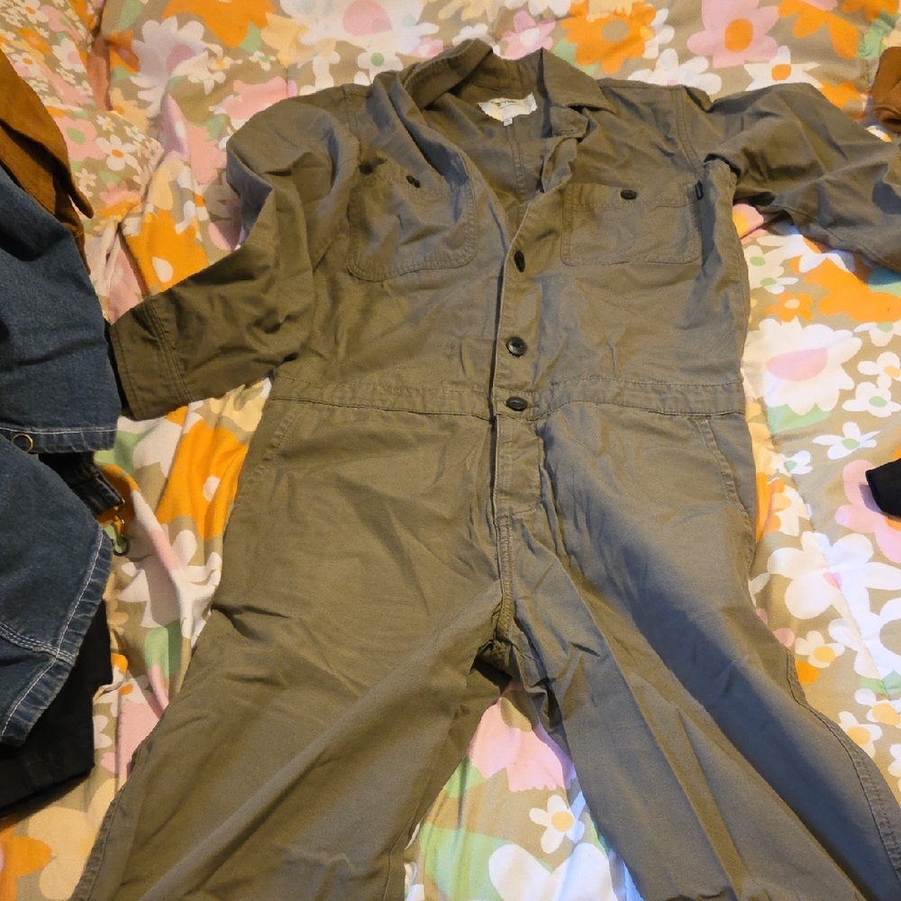 CARHARTT Olive Green Jumpsuit